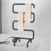 Stainless Steel Electric Towel Rack Bathroom Household Electric Heater Towel Warmers Convenient Shower Bathroom Accessories