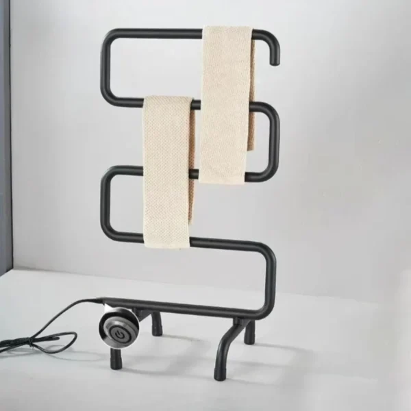 Stainless Steel Electric Towel Rack Bathroom Household Electric Heater Towel Warmers Convenient Shower Bathroom Accessories