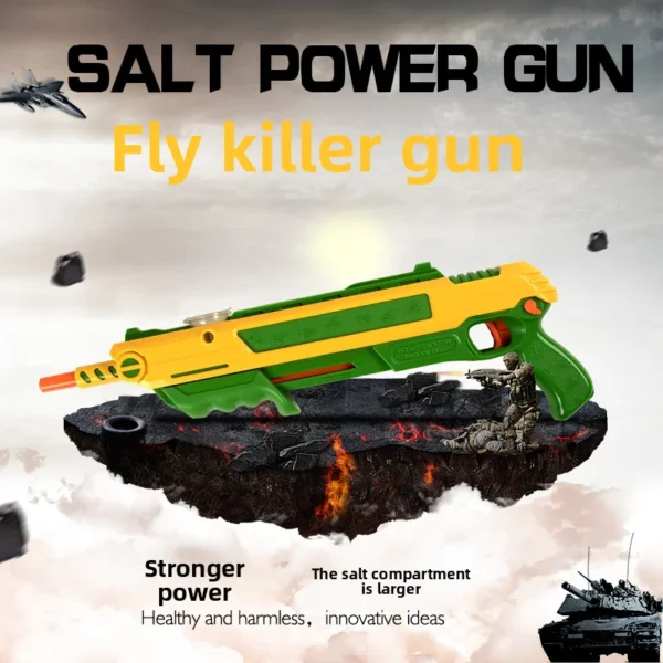 New gift of fly and mosquito gun, salt gun, shotgun, adult toy gun, mosquito and fly killer gun 3.0