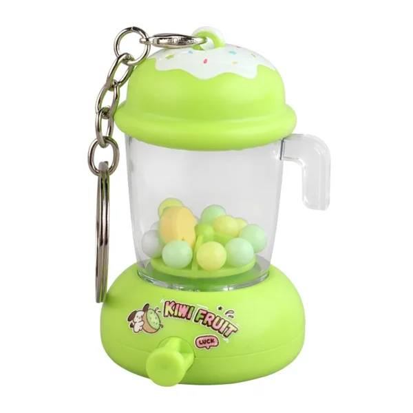 Children Simulation Manual Press Cartoon Juicer Twister Machine Boys And Girls Small Gifts Keychain Schoolbag Decor Pendant
