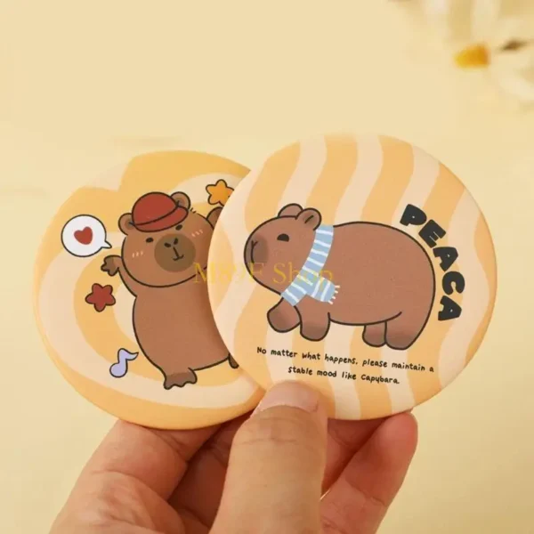 M89F Pocket Mirror,Compact Travel Cosmetic Mirror Round Makeup Mirror Cartoon Vanity Mirror Classroom Prizes for Womens Girls