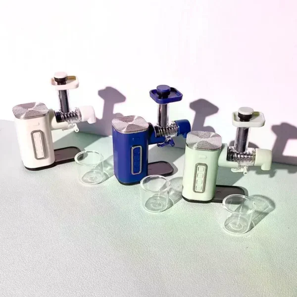 1 Set Mini Food Play Fruit Juicer Machine 1:12 Scale Dollhouse Miniature Juicer Blender Simulation Model Scene Decoration