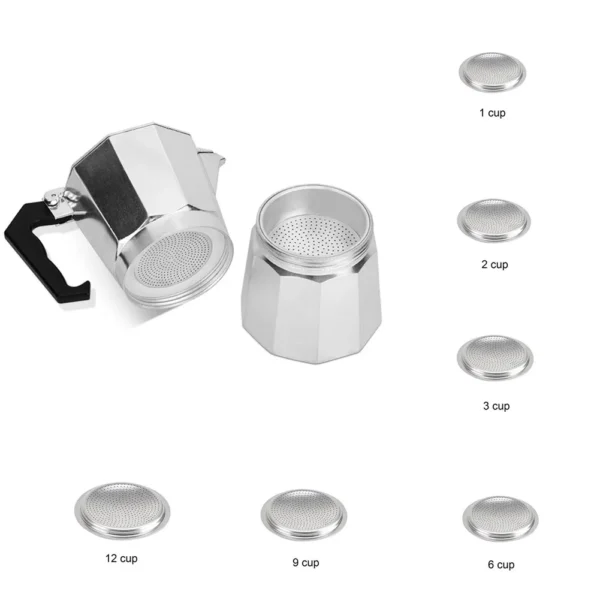 Espresso Pots Espresso Makers Accessories Dining Filter Gasket Spare Seal Filter Spare Parts Kitchen Appliances